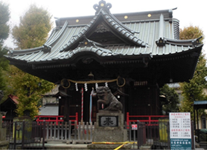 １．大戸神社社殿